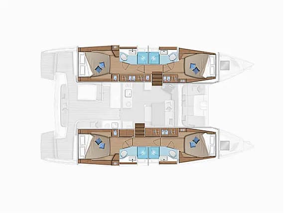 Lagoon 46 in Trogir / SCT Marina Trogir - Photo 2