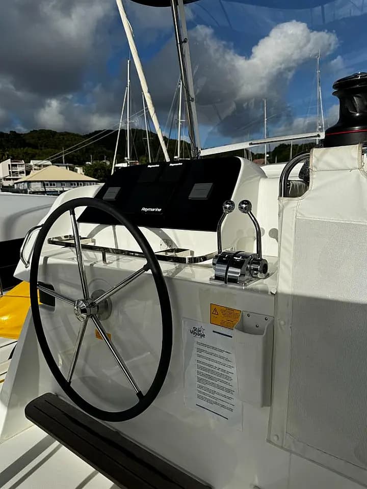 Lagoon 42 in Martinique / Le Marin - Photo 5