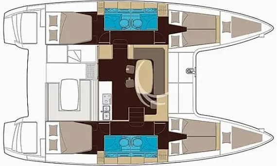 Lagoon 400 S2 in Preveza Main Port - Photo 2
