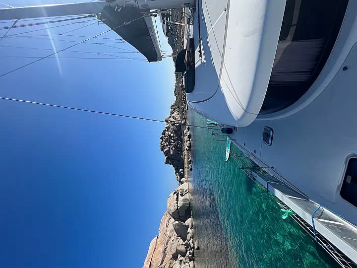 Lagoon 42 in Sardinia / Olbia / Marina Golfo Cugnana - Photo 3
