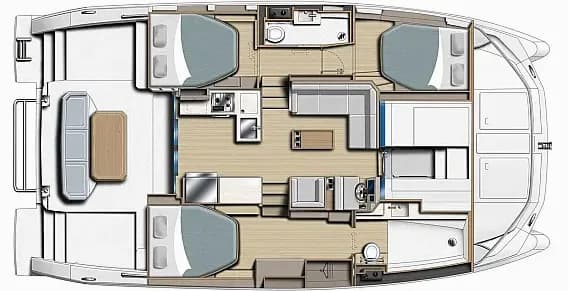 Leopard 40 PC in Great Abaco / Marsh Harbour / Beach Resort Marina - Photo 2