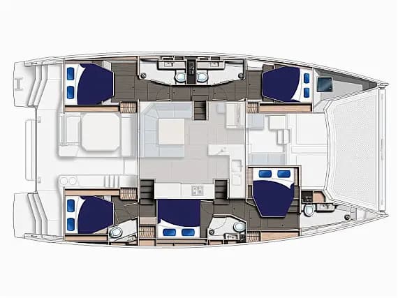 Leopard 50 in Raiatea / Apooiti Marina - Photo 2