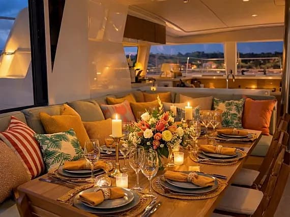 План на палубата на Bali 4.2 in Cannes / IGY Vieux-Port de Cannes