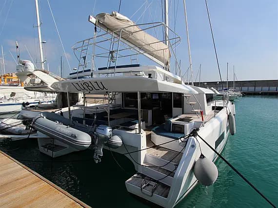 Dufour Catamaran 48 in Sardinia / Olbia / Marina Golfo Cugnana - Photo 1