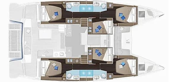 Lagoon 51 in Trogir / SCT Marina Trogir - Photo 2