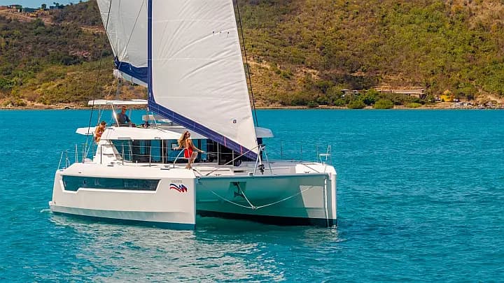 Leopard 46 in Raiatea / Apooiti Marina - Photo 5