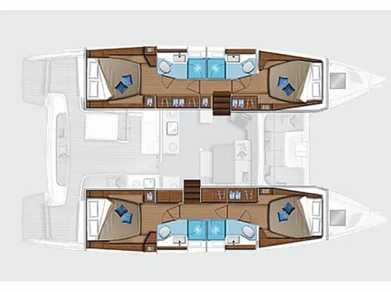 Lagoon 46 in Trogir / SCT Marina Trogir - Photo 2