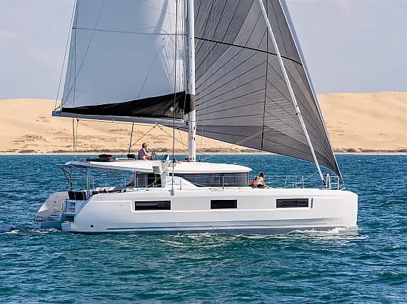 Lagoon 46 in Sardinia / Olbia / Marina Golfo Cugnana - Photo 1