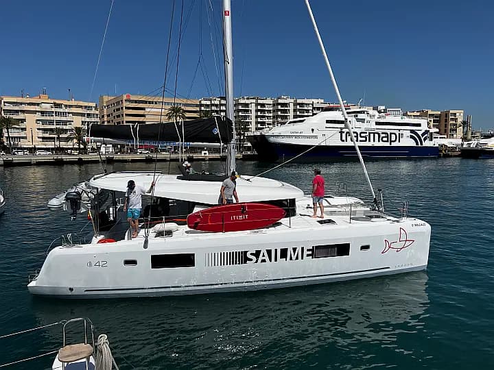 Lagoon 42 in Ibiza / Marina Port Ibiza - Photo 4