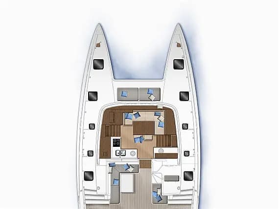 Lagoon 40 in La Spezia / Porto Mirabello - Photo 2