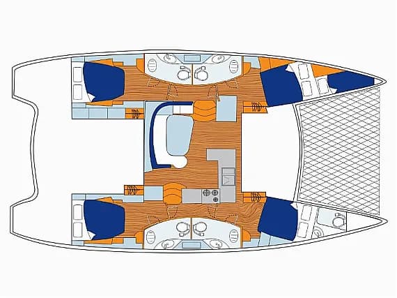 Leopard 45 in Great Abaco / Marsh Harbour / Beach Resort Marina - Photo 2