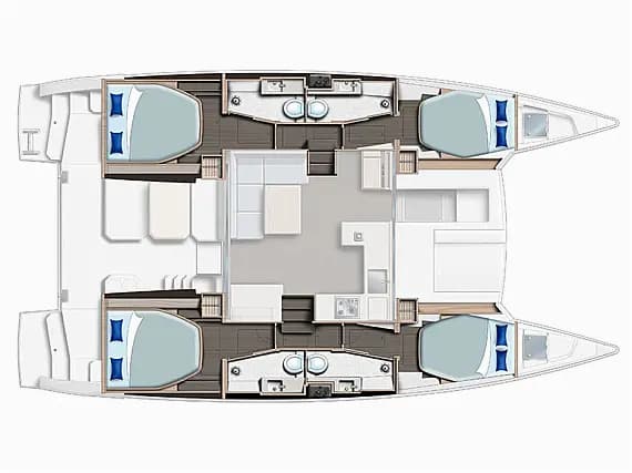 Sunsail 424 in Marina Agana - Photo 2
