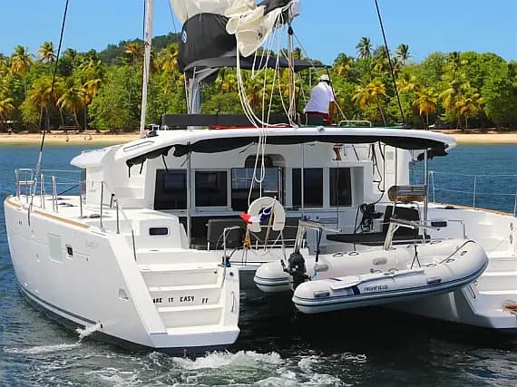 Lagoon 450 in Martinique / Le Marin - Photo 1