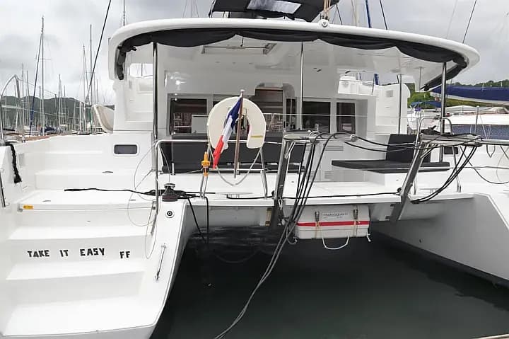 Lagoon 450 in Martinique / Le Marin - Photo 4