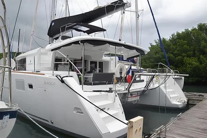 Lagoon 450 in Martinique / Le Marin - Photo 5