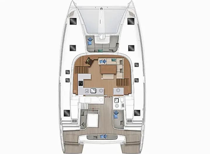 Lagoon 46 in Sicily / Capo d'Orlando Marina - Photo 5