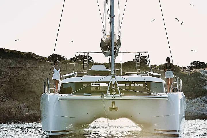 Dufour Catamaran 48 in Sardinia / Olbia / Marina Golfo Cugnana - Photo 4
