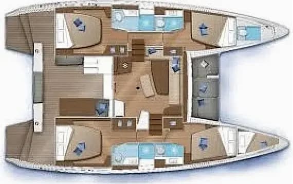 Lagoon 46 in Lavrion / Olympic Marina - Photo 2