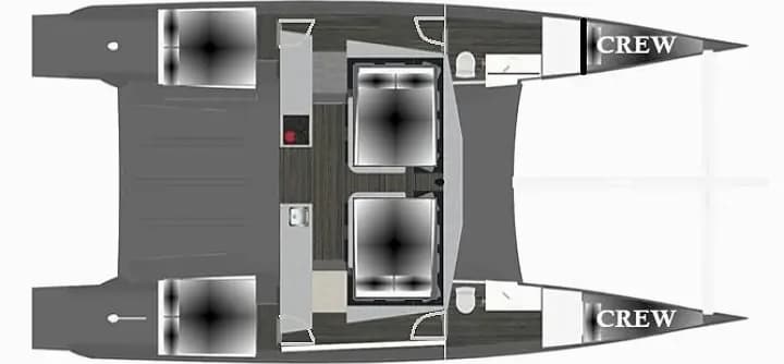Luna 47 Power in Split / MCI Marine Club International - Photo 4