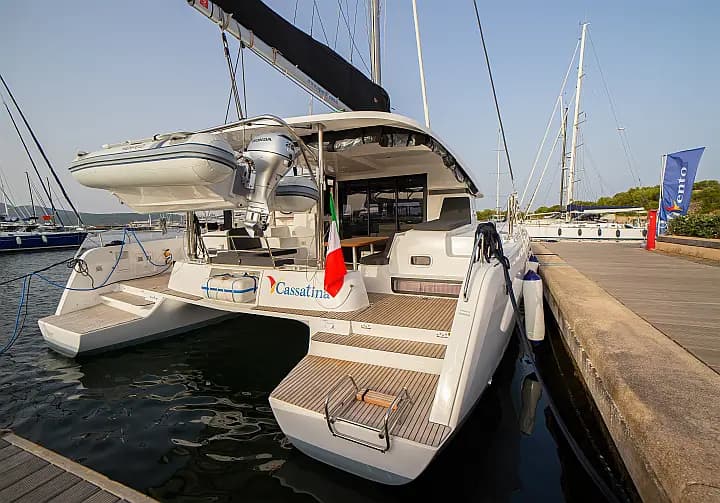 Lagoon 42 in Sardinia / Olbia / Marina di Olbia - Photo 5