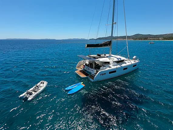 Lagoon 46 in Corsica / Ajaccio / Port Charles Ornano - Photo 1