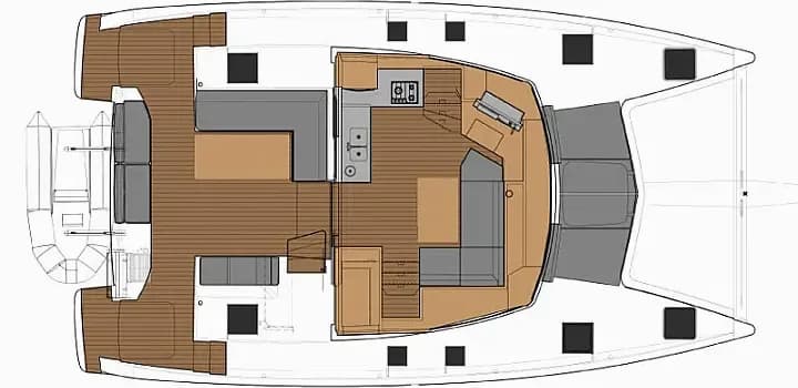 Lucia 40 in Marmaris Yacht Marina - Photo 5