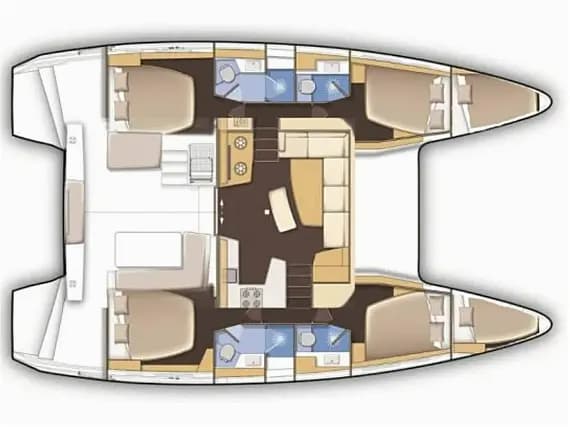 Lagoon 42 in Eden Island / Mahe, Victoria / Eden Island Marina - Photo 2