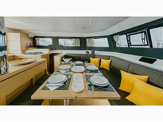 Dufour Catamaran 48 in Paros port - Photo 2