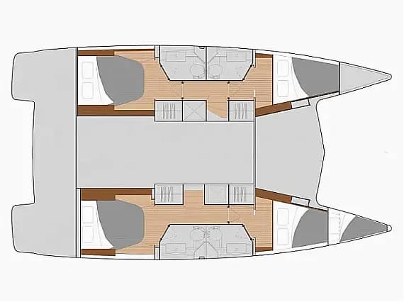 תוכנית הסיפון של Isla 40 in Preveza Main Port