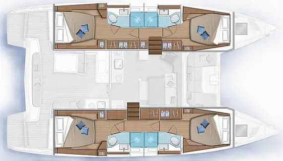 Lagoon 46 in Preveza Main Port - Photo 2