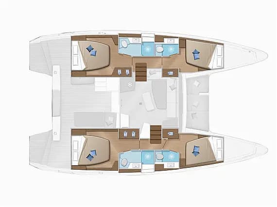Lagoon 42 in Split / Port of Split / West Harbour - Photo 2