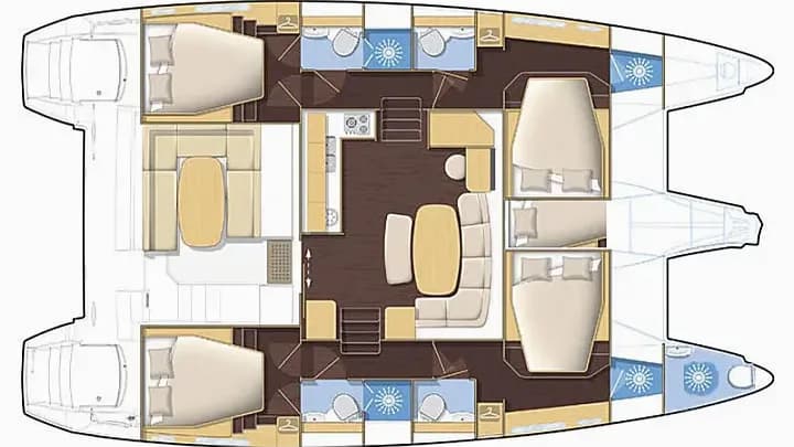 Lagoon 421 in Bodrum Marina - Photo 5