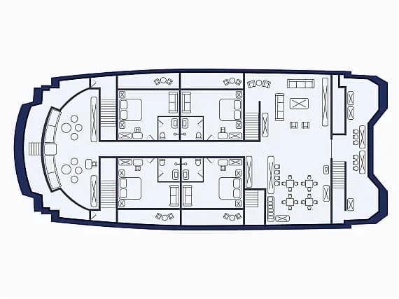 Power Catamaran in Baltra - Photo 2