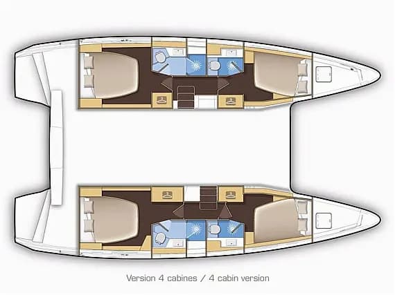 Lagoon 42 in Göcek Mucev Marina - Photo 2