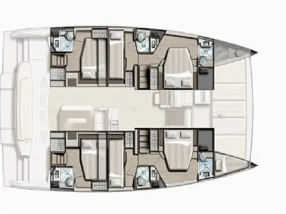 תוכנית הסיפון של Bali 4.8 in Sicily / Palermo / Marina Villa Igiea