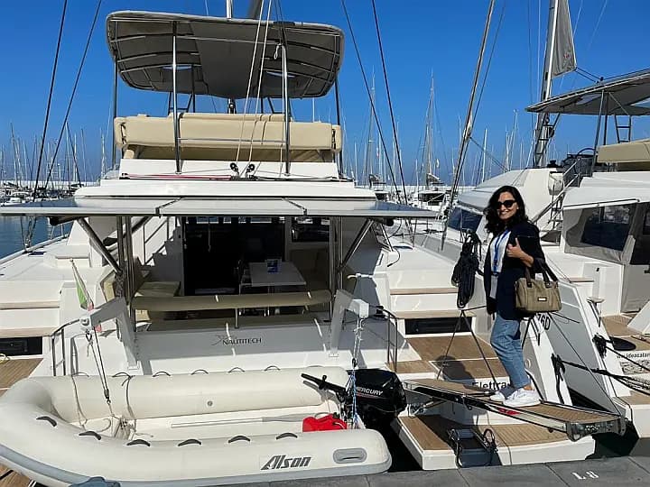 Nautitech 46 Fly in Sicily / Capo d'Orlando Marina - Photo 5