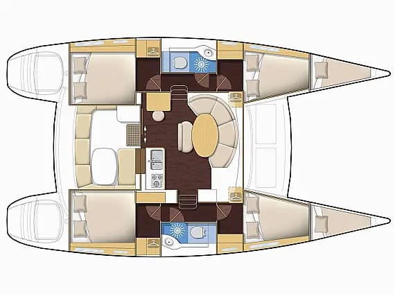Lagoon 380 in Kavala Marina - Photo 2