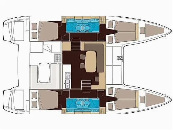 Lagoon 400 S2 in Salamina / Salamis Yachting Club - Photo 2