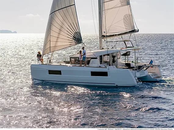 Lagoon 40 in Corsica / Propriano / Port of Propriano - Photo 1