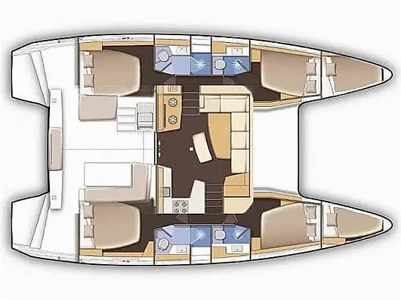 Lagoon 42 in Sukošan / D-Marin Dalmacija Marina - Photo 2