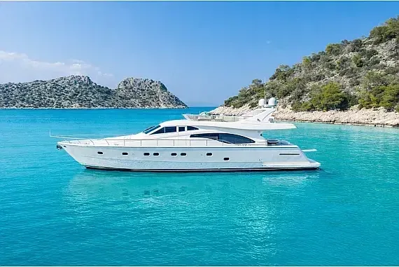 Ferretti 68 in Mykonos / Ornos bay - image 1