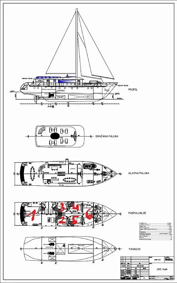 Luxury Sailing Yacht in Split / Port of Split / East Harbour - image 1