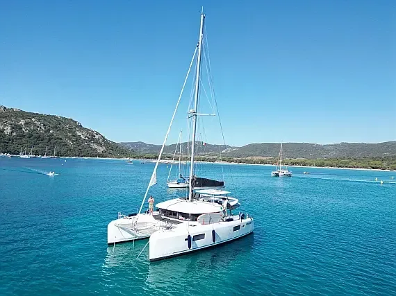 Lagoon 42 in Sardinia / Porto Pollo / Porto di Porto Pollo - image 1