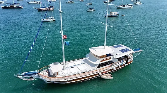 Gulet in Fethiye port - image 1