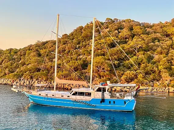 Gulet in Fethiye port - image 1