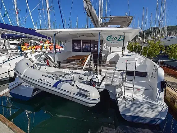 Lucia 40 in Marmaris Yacht Marina - image 1