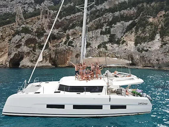 Dufour Catamaran 48 in Sardinia / Cagliari / Marina di Cagliari - image 1