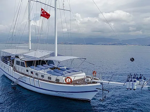 Gulet in Fethiye port - image 1
