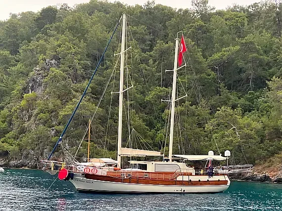 Gulet in Fethiye port - image 1