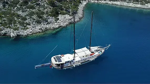 Gulet in Fethiye port - image 1